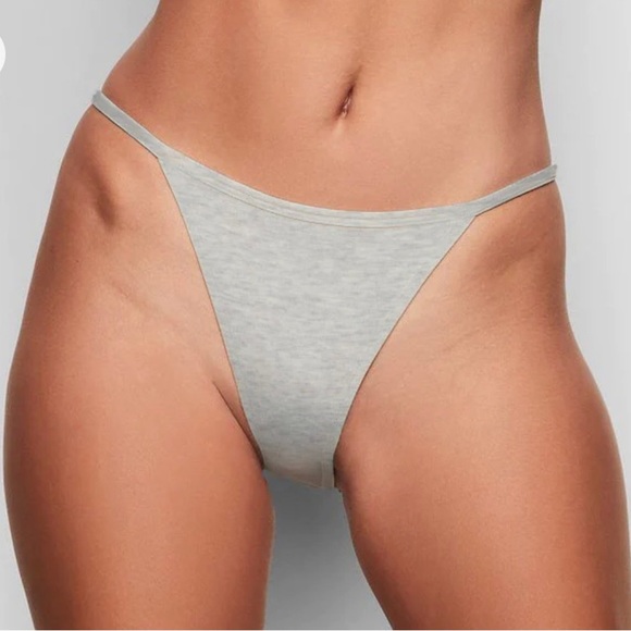 SKIMS Intimates & Sleepwear Skims Nwt Cotton Jersey String Bikini